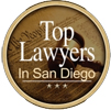 Top Lawyer in San Diego Badge
